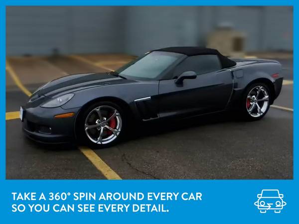 2013 Chevy Chevrolet Corvette Grand Sport Convertible 2D Convertible for sale in Evansville, IN – photo 3