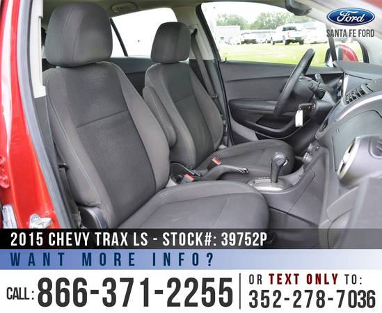 *** 2015 Chevy Trax LS SUV *** Touchscreen - Camera - Bluetooth for sale in Alachua, GA – photo 21