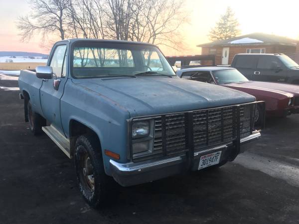 1985 Chevy 3/4 ton 4x4 K2500 - cars & trucks - by owner - vehicle... for sale in Dearing, WI – photo 3
