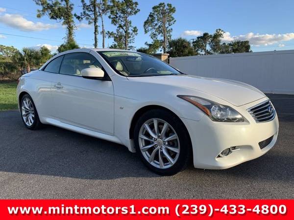 2014 Infiniti Q60 Convertible - cars & trucks - by dealer - vehicle... for sale in Fort Myers, FL – photo 8