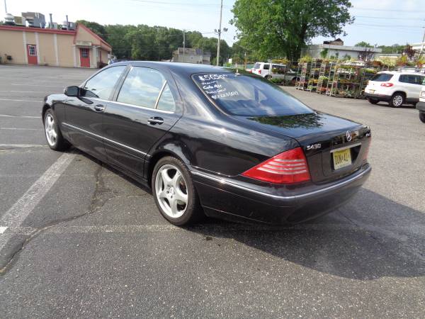 2004 MERCEDES S430 4 MATIC-BLK/BLK INT. for sale in Toms River, NJ – photo 5