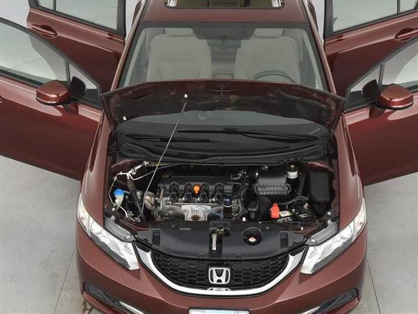 2013 Honda Civic EX Sedan 4D sedan MAROON - FINANCE ONLINE for sale in Augusta, GA – photo 4