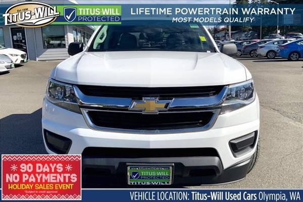 2017 Chevrolet Colorado Chevy Truck 2WD WT Crew Cab - cars & trucks... for sale in Olympia, WA – photo 2