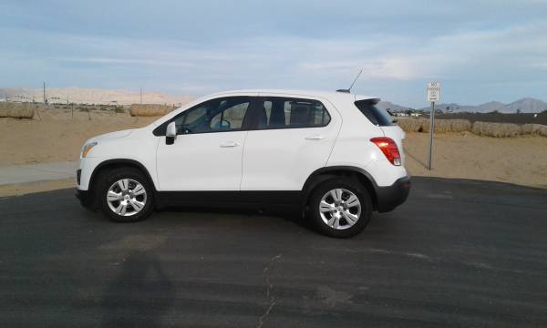 2016 White Chevy Trax LS - cars & trucks - by owner - vehicle... for sale in Yuma, AZ