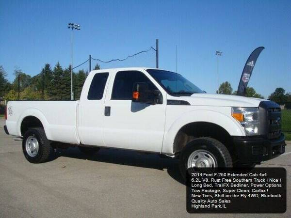 2014 Ford F-250 SuperDuty 4X4 Ext Cab Long Bed 4x4 F250 F350 1 Owner for sale in Highland Park, WI – photo 4