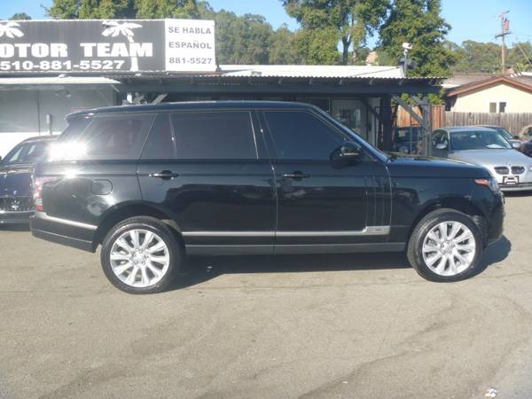 2016 Land Rover Range Rover Supercharged LWB Black GOOD OR BAD CREDIT! for sale in Hayward, CA – photo 8