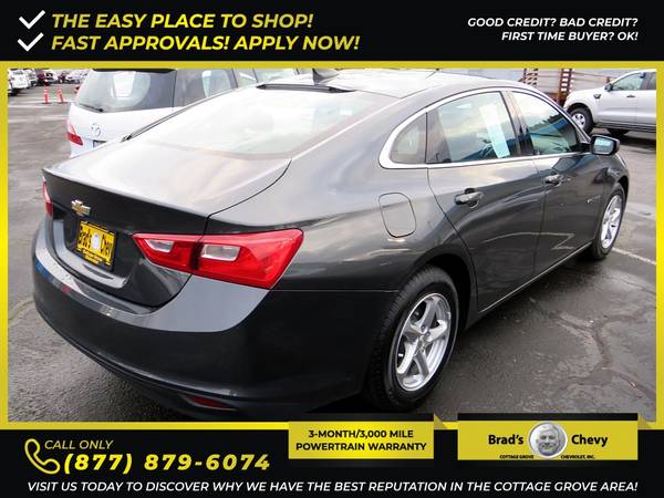 439/mo - 2018 Chevrolet Malibu LS - - by dealer for sale in Cottage Grove, OR – photo 4