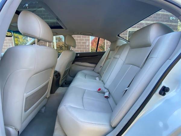 2013 Infiniti G37 Sedan Journey: Crisp White/Tan ** SUNROOF ** Back... for sale in Madison, WI – photo 18