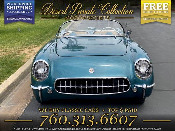 1954 Chevrolet CORVETTE c1 Restored Convertible which won t last for sale in Other, IL – photo 6