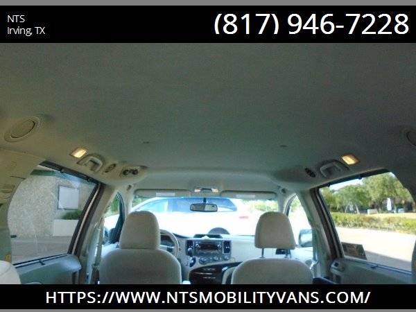 2012 TOYOTA SIENNA MOBILITY HANDICAPPED WHEELCHAIR POWER RAMP VAN for sale in Irving, TN – photo 24