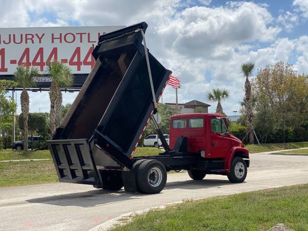 1997 Freightliner FL-80 Dump Truck 5 9 Cummins Red - cars & for sale in West Palm Beach, SC – photo 15