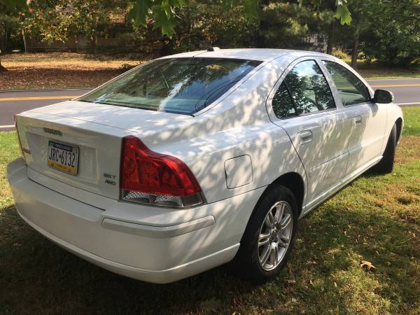 2008 White Volvo S60 for sale in PLUMSTEADVILLE, PA – photo 3