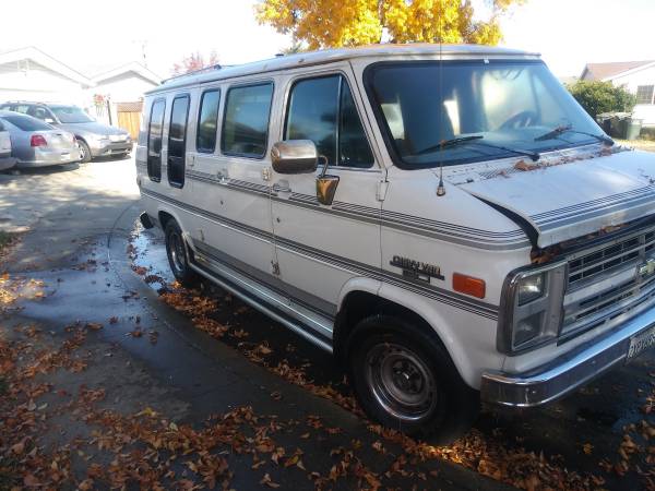 1991 Chevy G20 Van - cars & trucks - by owner - vehicle automotive... for sale in Sacramento , CA – photo 3