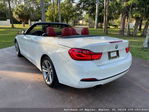 2018 BMW 430i X Drive with only 9, 754 miles! Hardtop Convertible! for sale in Naples, FL – photo 6
