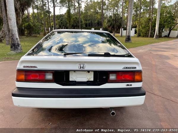 1986 Honda Accord LX-i Coupe - 1-Owner, Always Garaged, Excellent Ma for sale in Naples, FL – photo 4