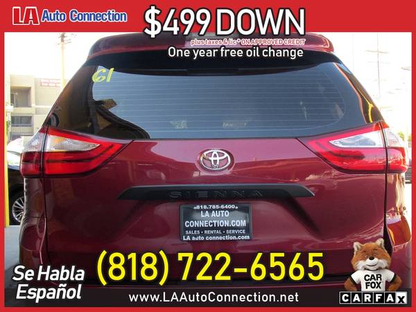 2017 Toyota Sienna L FOR ONLY 281/mo! - - by dealer for sale in Van Nuys, CA – photo 7