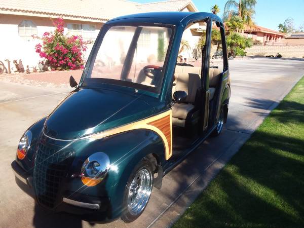 Golf Cart Custom PT Cruiser 48 Volt 4 Seat - cars & trucks - by... for sale in Palm Desert , CA – photo 2