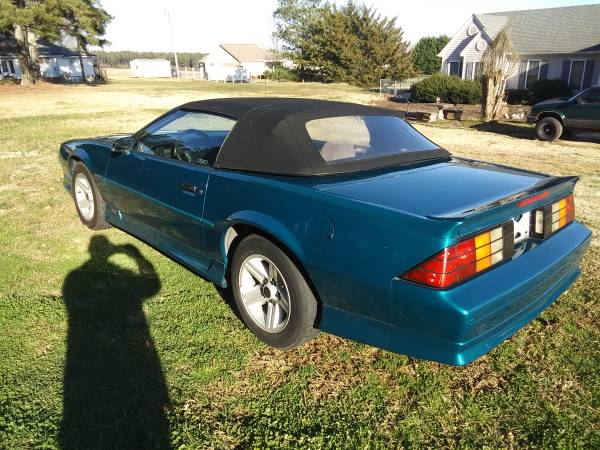 1992 Chevy Camaro RS Convertible V6 Automatic 25th Anniversary for sale in Greer, GA – photo 4