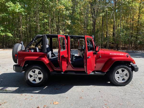 2012 Red Rock Jeep Wrangler Unlimited Sahara - cars & trucks - by... for sale in Pompton Plains, NJ – photo 12
