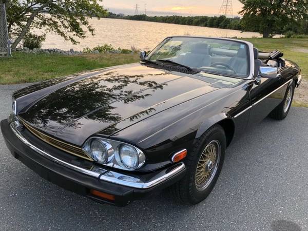 1989 Jaguar XJS Convertible - Black on Gray Leather - Only 58K - Nice! for sale in Westport , MA – photo 10