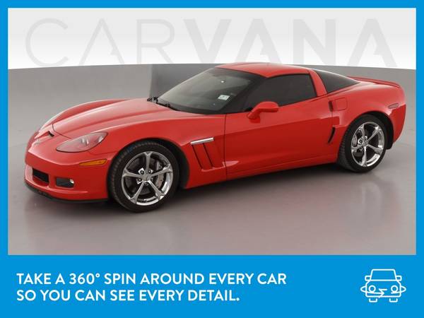 2011 Chevy Chevrolet Corvette Grand Sport Coupe 2D coupe Red for sale in Arlington, District Of Columbia – photo 3