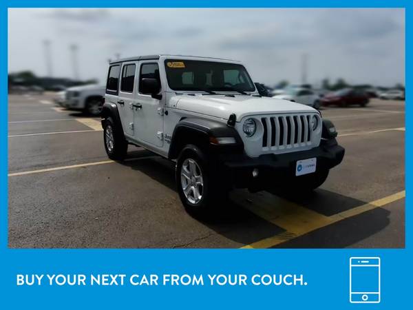 2019 Jeep Wrangler Unlimited Sport S Sport Utility 4D suv White for sale in Oakland, CA – photo 12