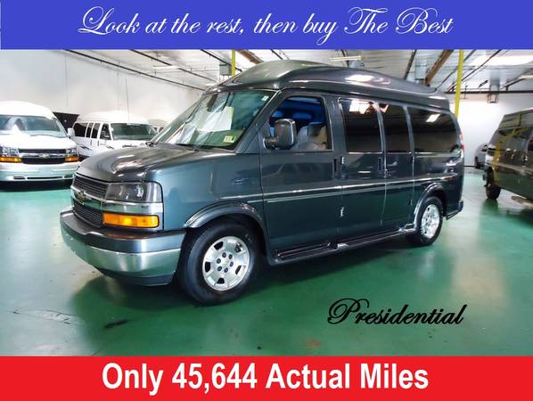 2014 Chevy Presidential Conversion Van High Top 1 Owner 45k miles for sale in salt lake, UT – photo 2