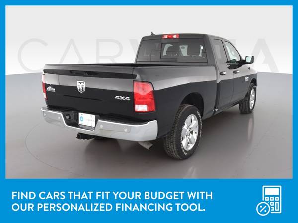 2018 Ram 1500 Quad Cab Big Horn Pickup 4D 6 1/3 ft pickup Black for sale in reading, PA – photo 8