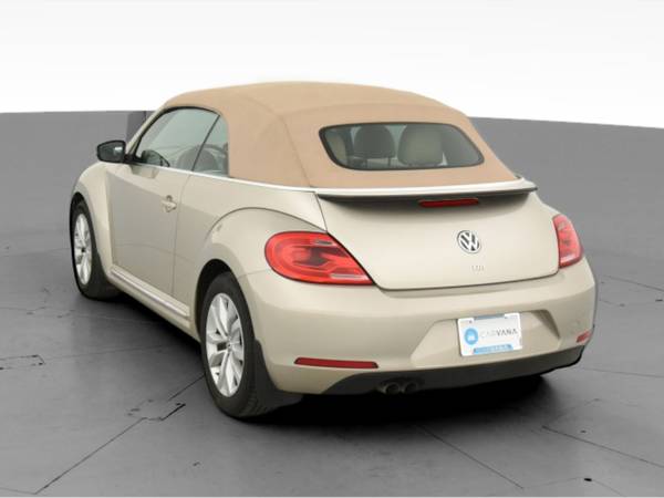 2014 VW Volkswagen Beetle TDI Convertible 2D Convertible Beige - -... for sale in Raleigh, NC – photo 8