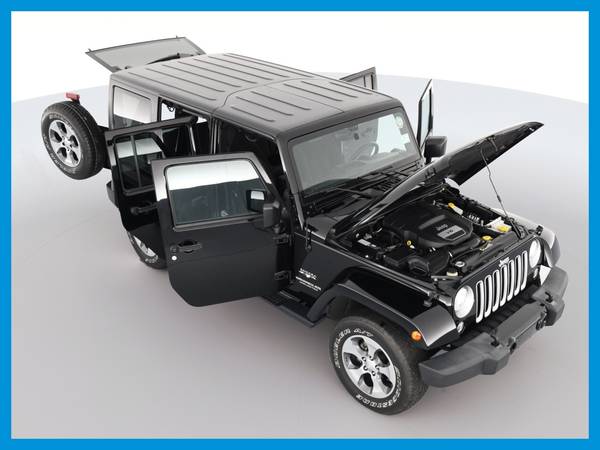 2017 Jeep Wrangler Unlimited Sahara Sport Utility 4D suv Black for sale in Atlanta, GA – photo 21