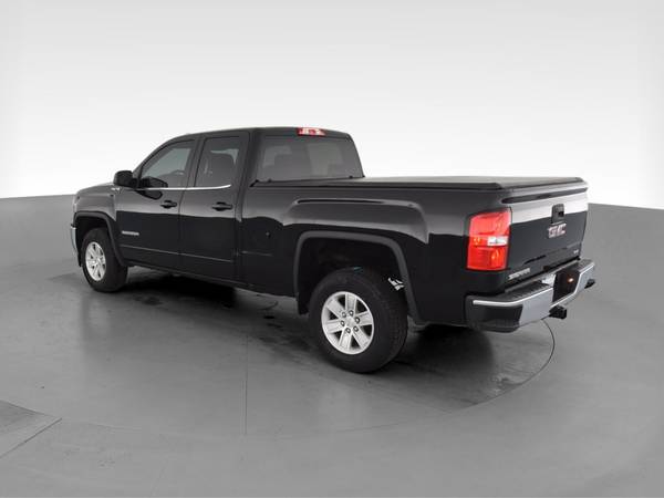 2018 GMC Sierra 1500 Double Cab SLE Pickup 4D 6 1/2 ft pickup Black... for sale in Ithaca, NY – photo 7
