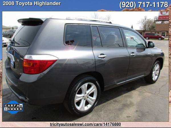 2008 TOYOTA HIGHLANDER LIMITED AWD 4DR SUV Family owned since 1971 for sale in MENASHA, WI – photo 5