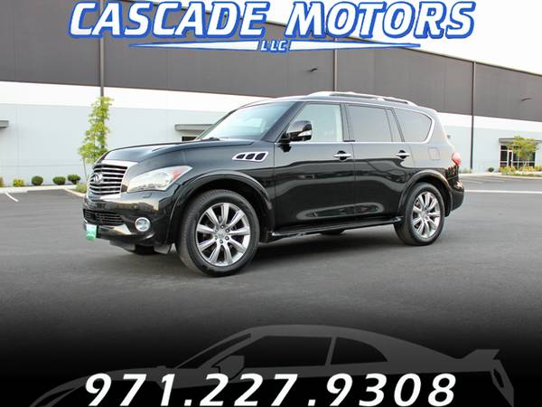 2012 INFINITI QX56 TOURING AWD 3RD ROW *1 OWNER* armada escalade... for sale in Portland, OR
