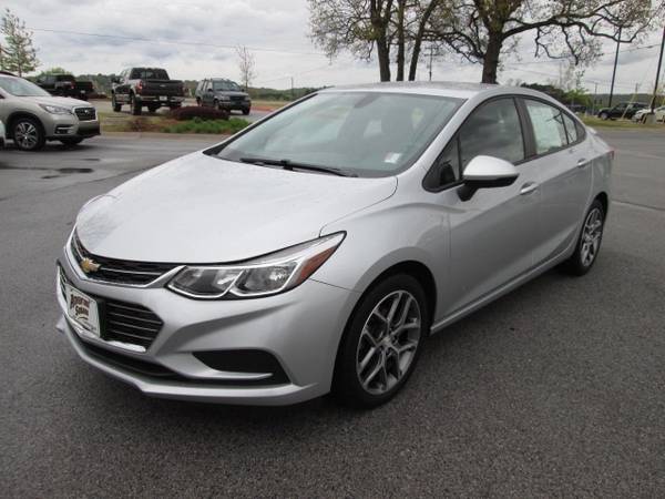 2017 Chevy Chevrolet Cruze LS sedan Silver Ice Metallic - cars & for sale in Fayetteville, AR – photo 3