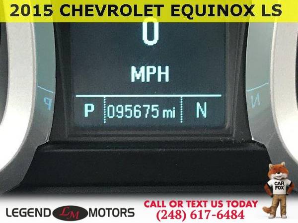 2015 Chevrolet Chevy Equinox LS for sale in Waterford, MI – photo 22