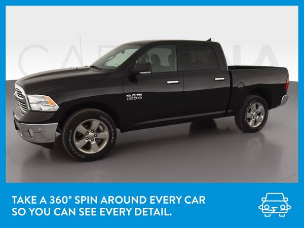 2018 Ram 1500 Crew Cab Big Horn Pickup 4D 5 1/2 ft pickup Black for sale in Fort Worth, TX – photo 3