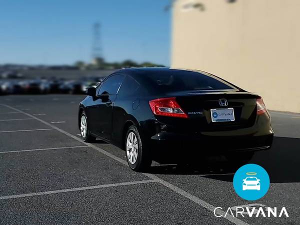 2012 Honda Civic LX Coupe 2D coupe Black - FINANCE ONLINE - cars &... for sale in Chattanooga, TN – photo 8
