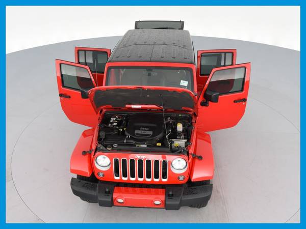 2016 Jeep Wrangler Unlimited Sahara Sport Utility 4D suv Red for sale in Atlanta, GA – photo 22