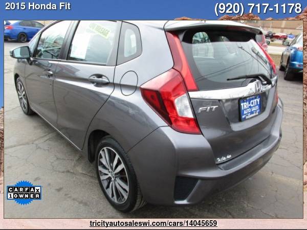 2015 HONDA FIT EX L 4DR HATCHBACK Family owned since 1971 - cars & for sale in MENASHA, WI – photo 3