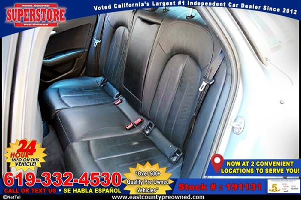 2012 AUDI A6 3.0 PREMIUM PLUS QUATTRO sedan -EZ FINANCING-LOW DOWN! for sale in El Cajon, CA – photo 19
