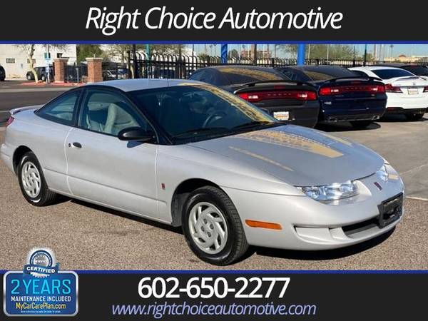 2000 Saturn SC1, 5 SPEED MANUAL, 2 OWNER CLEAN CARFAX CERTIFIED 86K... for sale in Phoenix, AZ – photo 2