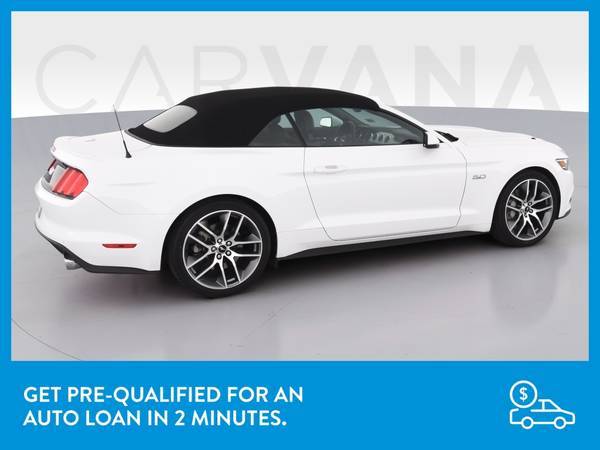 2015 Ford Mustang GT Premium Convertible 2D Convertible White for sale in Atlanta, LA – photo 9