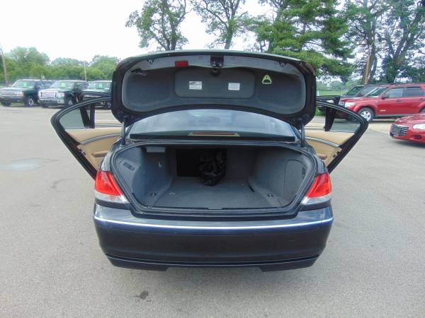 2006 BMW 750I LEATHER V8 LOADED MOON NEWER TIRES CLEAN IN/OUT BLACK... for sale in Union Grove, WI – photo 23