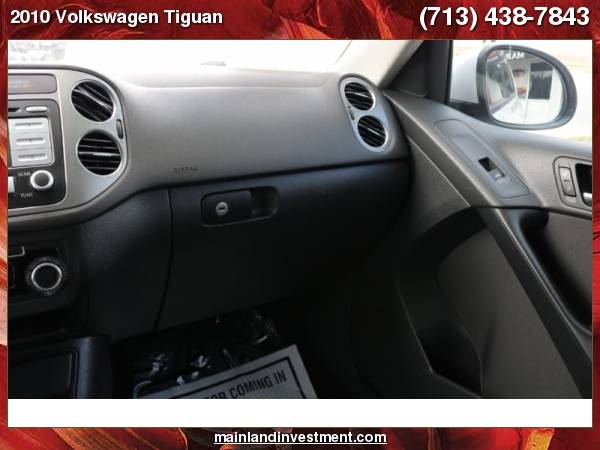 2010 Volkswagen Tiguan FWD 4dr Auto S with Electromechanical pwr rack for sale in Houston, TX – photo 18