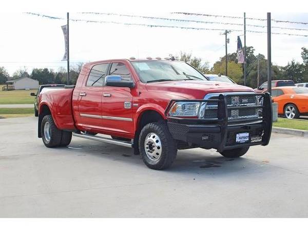 2015 Ram 3500 Laramie Longhorn (Flame Red Clearcoat) - cars & trucks... for sale in Chandler, OK – photo 2