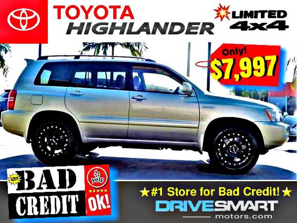 "4X4 TOYOTA" 😍 IMMACULATE TOYOTA HIGHLANDER "LIMITED" BAD CREDIT... for sale in Orange, CA – photo 2