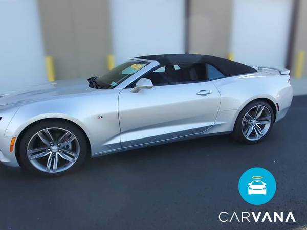 2017 Chevy Chevrolet Camaro LT Convertible 2D Convertible Silver - -... for sale in Atlanta, WY – photo 4