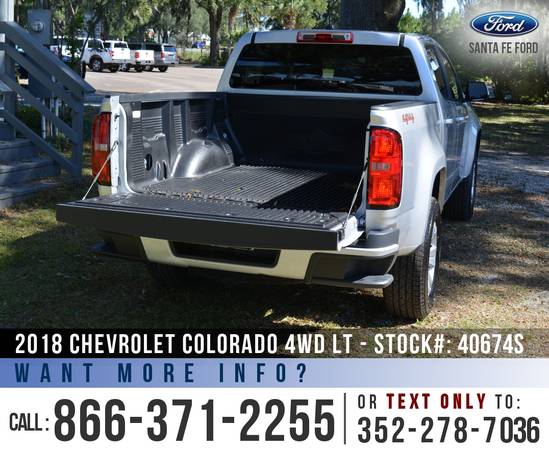 *** 2018 Chevrolet Colorado 4WD LT *** Touchscreen - Bedliner -... for sale in Alachua, FL – photo 19