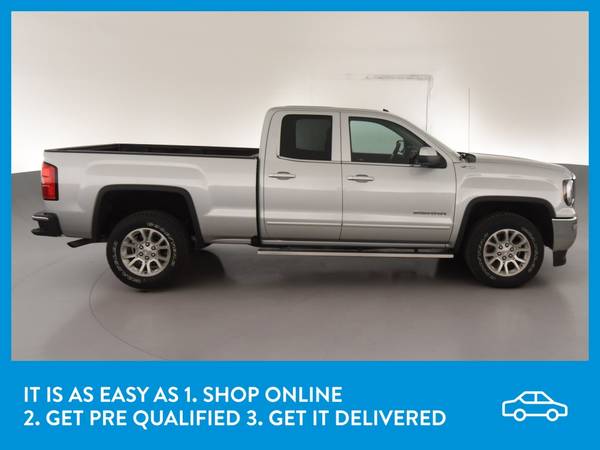 2016 GMC Sierra 1500 Double Cab SLE Pickup 4D 6 1/2 ft pickup Silver for sale in Easton, PA – photo 10