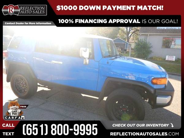 2007 Toyota FJ Cruiser FOR ONLY 296/mo! - - by dealer for sale in Oakdale, MN – photo 9